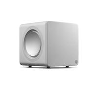 Cambridge Audio MSX SUB 200 - Active Subwoofer 200W Compact Active Subwoofer Speaker with Twin Auxiliary Drivers, Adjustable Crossover & Phase Control, Home Cinema & Stereo Systems - White