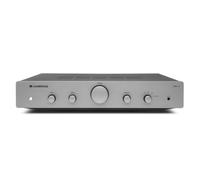 Cambridge Audio AXA25-25 Watt Separate Integrated Stereo Amplifier HiFi System Featuring Tone and Balance Control with Front Aux Input - Lunar Grey