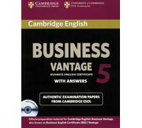 Cambridge BEC. Vantage 5. Student's Book wiith ans