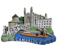 Cambridge Cambridgeshire United Kingdom Refrigerator Magnet Travel Souvenir 3D Fridge Decoration Craft Collection