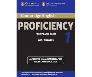 Cambridge Certificate of Proficiency in English 1