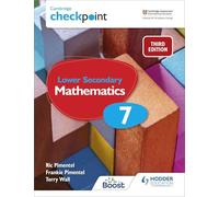 Cambridge Checkpoint Lower Secondary Mathematics Student's Book 7: Third Edition