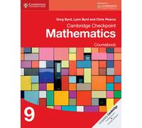 Cambridge Checkpoint Mathematics Coursebook 9 (Cambridge International Examinations)
