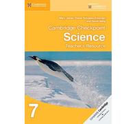 Cambridge Checkpoint Science Teacher's Resource 7 (Cambridge International Examinations) by Mary Jones (2012-06-29)