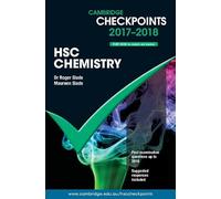 Cambridge Checkpoints HSC Chemistry 2017-19