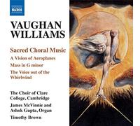 Cambridge Clare College Choir - Vaughan Williams: Sacred Choral Music