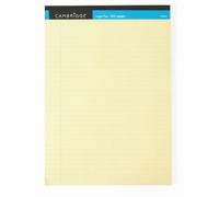 Cambridge Everyday Ruled Legal Pad 100 Pages A4 Yellow (10 Pack)