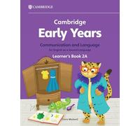 Cambridge Early Years Communication and Language for English as a Second Language Learner's Book 2B: Early Years International