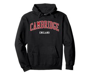 Cambridge England College University Style Pullover Hoodie