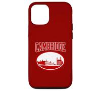 Cambridge England UK Travel Vintage Athletic Sport Case for iPhone 12/12 Pro