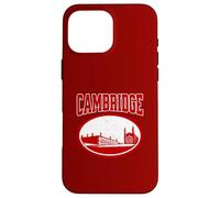 Cambridge England UK Travel Vintage Athletic Sport Case for iPhone 16 Pro Max