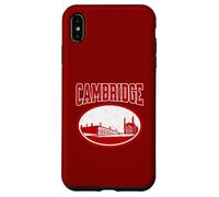 Cambridge England UK Travel Vintage Athletic Sport Case for iPhone XS Max