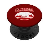 Cambridge England UK Travel Vintage Athletic Sport PopSockets Adhesive PopGrip