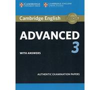Cambridge English Advanced 3 Student's Book with Answers
