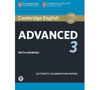 Cambridge English Advanced 3 Student's Book with Answers (CAE Practice Tests)