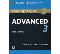 Cambridge English Advanced 3 Student's Book with Answers with Audio