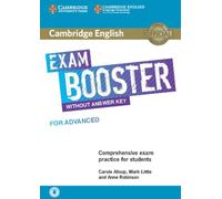 Cambridge English Exam Booster for Advanced without Answer Key with Audio: Comprehensive Exam Practice for Students (Cambridge English Exam Boosters)