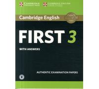 Cambridge English First 3 Student's Book with Answers with Audio