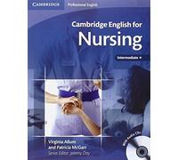 Cambridge English for Nursing Intermediate Plus Student's Book with Audio CDs