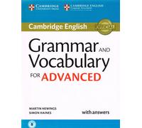 Cambridge English GRAMMAR AND VOCABULARY FOR ADVANCED CAE with Answers 2015 @NEW