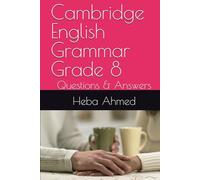 Cambridge English Grammar Grade 8: Questions & Answers