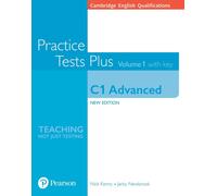 Cambridge English Qualifications: C1 Advanced Practice Tests Plus Volume 1 with