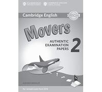 Cambridge English Young Learners 2 for Revised Exam from 2018 Movers Answer Booklet: Authentic Examination Papers (Cambridge Young Learners English Tests)