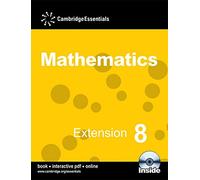Cambridge Essentials Mathematics Extension 8 Pupil's Book with CD-ROM