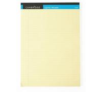 Cambridge Everyday Ruled Legal Pad 100 Pages A4 Yellow (10 Pack)