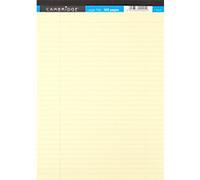 Cambridge Everyday Ruled Legal Pad 100 Pages A4 Yellow (10 Pack)
