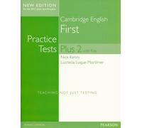 Cambridge First Volume 2 Practice Tests Plus New Edition Students' Book with Key