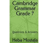 Cambridge Grammar Grade 7: Questions & Answers