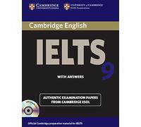 Cambridge IELTS 9 Self-study Pack (Student's Book with Answers and Audio CDs (2)): Authentic Examination Papers from Cambridge ESOL (IELTS Practice Tests)