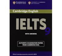 Cambridge Ielts 9 Student's Book with Answers: Authentic Examination Papers from Cambridge ESOL (IELTS Practice Tests)