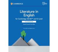 Cambridge IGCSE™ and O Level Literature in English Coursebook with Digital Access (2 Years) (Cambridge International IGCSE)