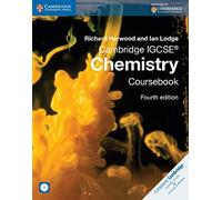 Cambridge IGCSE Chemistry Coursebook with CD-ROM (Cambridge International Examinations) 4th edition by Harwood, Richard, Lodge, Ian (2014) Paperback