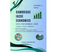 Cambridge IGCSE Economics (0455) Paper 1: Past Papers Practice Book (IGCSE and O Level Math Preparation)