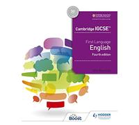 Cambridge IGCSE First Language English 4th edition: Hodder Education Group