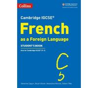 Cambridge IGCSE (TM) French Student's Book: (Collins Cambridge IGCSE (TM))
