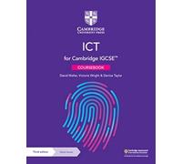 Cambridge IGCSE™ ICT Coursebook with Digital Access (2 Years) (Cambridge International IGCSE)