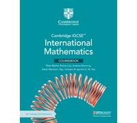 Cambridge IGCSE™ International Mathematics Coursebook with Cambridge Online Mathematics (2 Years' Access) (Cambridge International IGCSE)
