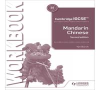 Cambridge IGCSE Mandarin Workbook Second Edition Book Yan Burch Multi One Size