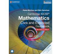 Cambridge IGCSE Mathematics Core and Extended Coursebook with CD-ROM (Cambridge International IGCSE)