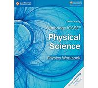 Cambridge IGCSE® Physical Science Physics Workbook (Cambridge International IGCSE)
