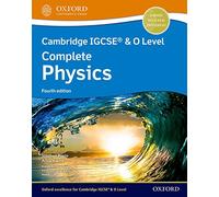 Cambridge IGCSE (R) & O Level Complete Physics: Student Book Fourth Edition: (Cambridge IGCSE (R) & O Level Complete Physics 4th Revised edition)