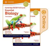 Cambridge IGCSE (R) & O Level Essential Biology: Print and Enhanced Online Student Book Pack Third Edition: (Cambridge IGCSE (R) & O Level Essential Biology 3rd Revised edition)