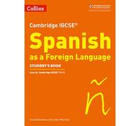 Cambridge IGCSE Spanish Student's Book – Collins Cambridge IGCSE