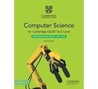 Cambridge IGCSE & O Level Computer Science Programming Book for Java - Digital Access (2 Years)