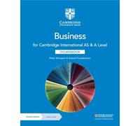 Cambridge International AS & A Level Business Coursebook with Digital Access (2 Years) | Mixed media product