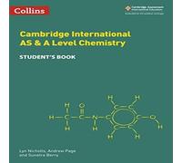 Cambridge International AS & A Level Chemistry Student's Book Paperback Sunetra Berry Multi One Size